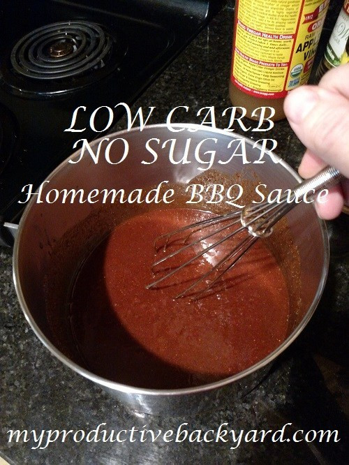 Low Sugar Bbq Sauce
 Low Carb No Sugar Homemade BBQ Sauce My Productive Backyard