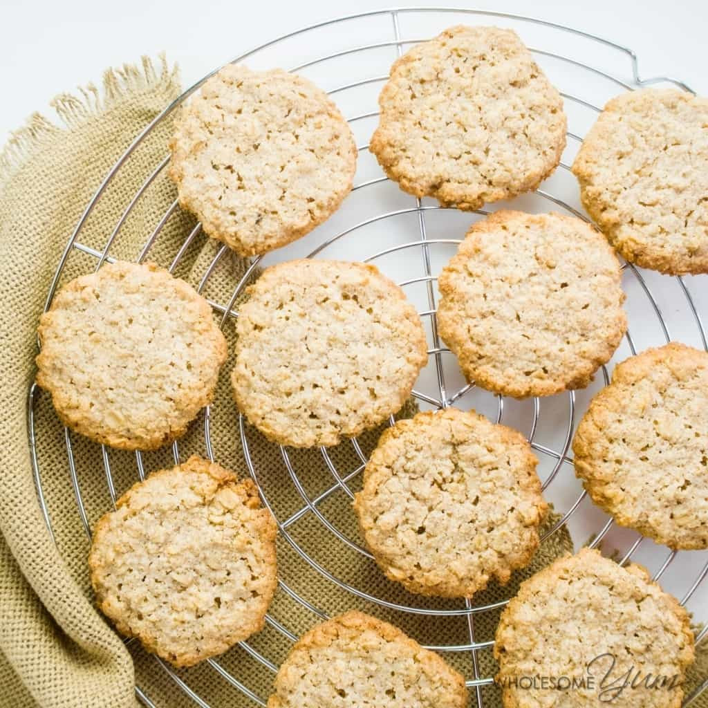 Low Sugar Oatmeal Cookies
 Sugar free Oatmeal Cookies Low Carb Gluten free