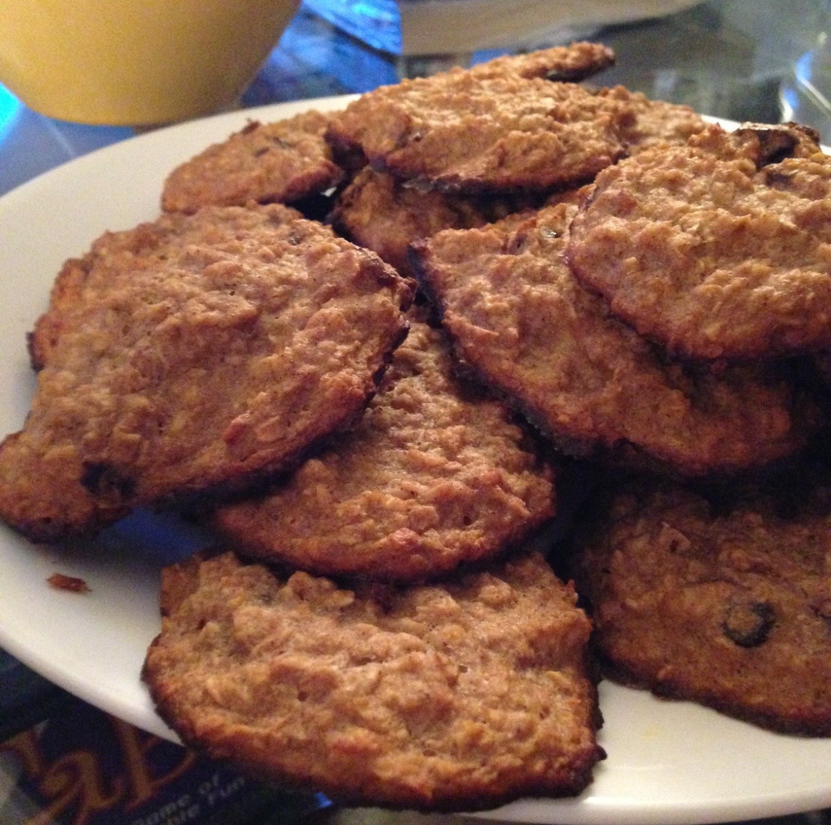 Low Sugar Oatmeal Cookies
 Low Carb Low Sugar Oatmeal Raisin Cookies