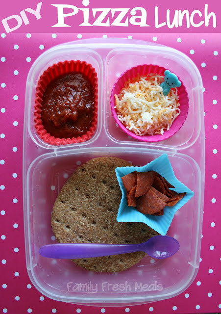 Lunchables Dessert Pizza
 Make Your Own Pizza Lunchable Family Fresh Meals