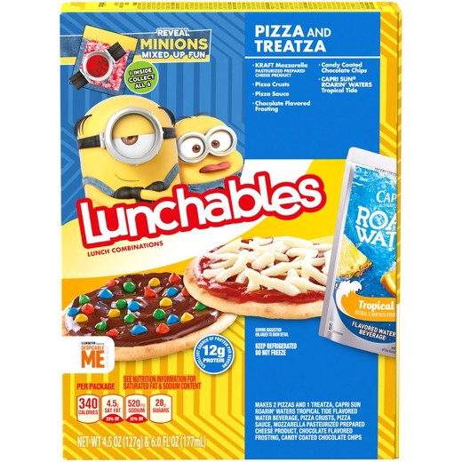 Lunchables Dessert Pizza
 Oscar Mayer Lunchables Fun Pack Pizza & Treatza 10 5oz