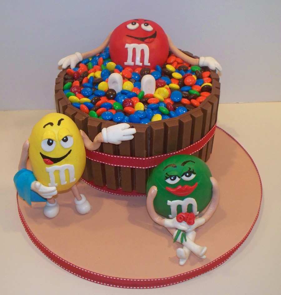 M.A.C Birthday Cake
 M&m Hot Tub Cake CakeCentral