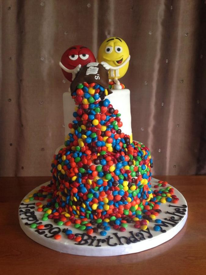 M.A.C Birthday Cake
 M&M s Birthday Cake cake by Sweet Shop Cakes CakesDecor