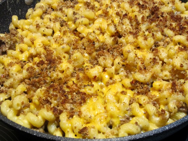 Mac And Cheese With Ground Beef
 Macaroni and Cheese with Ground Beef – My Favourite Pastime