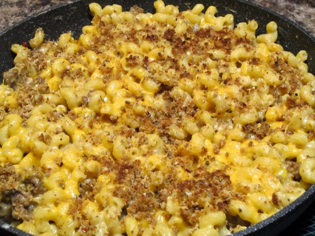 Mac And Cheese With Ground Beef
 Macaroni and Cheese with Ground Beef – My Favourite Pastime