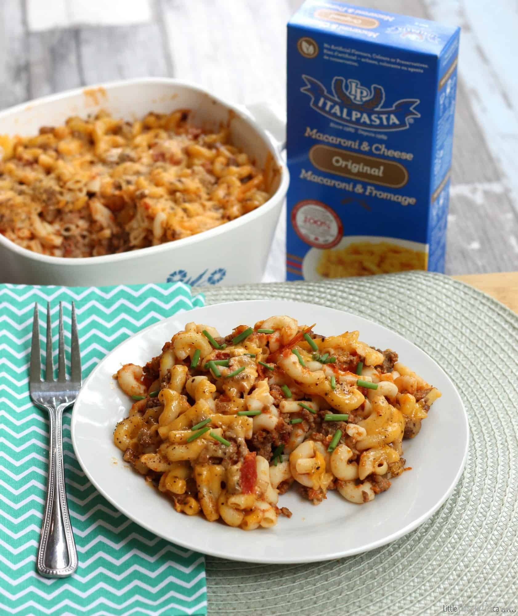 Mac And Cheese With Ground Beef
 Homemade Macaroni and Cheese with Ground Beef Recipe