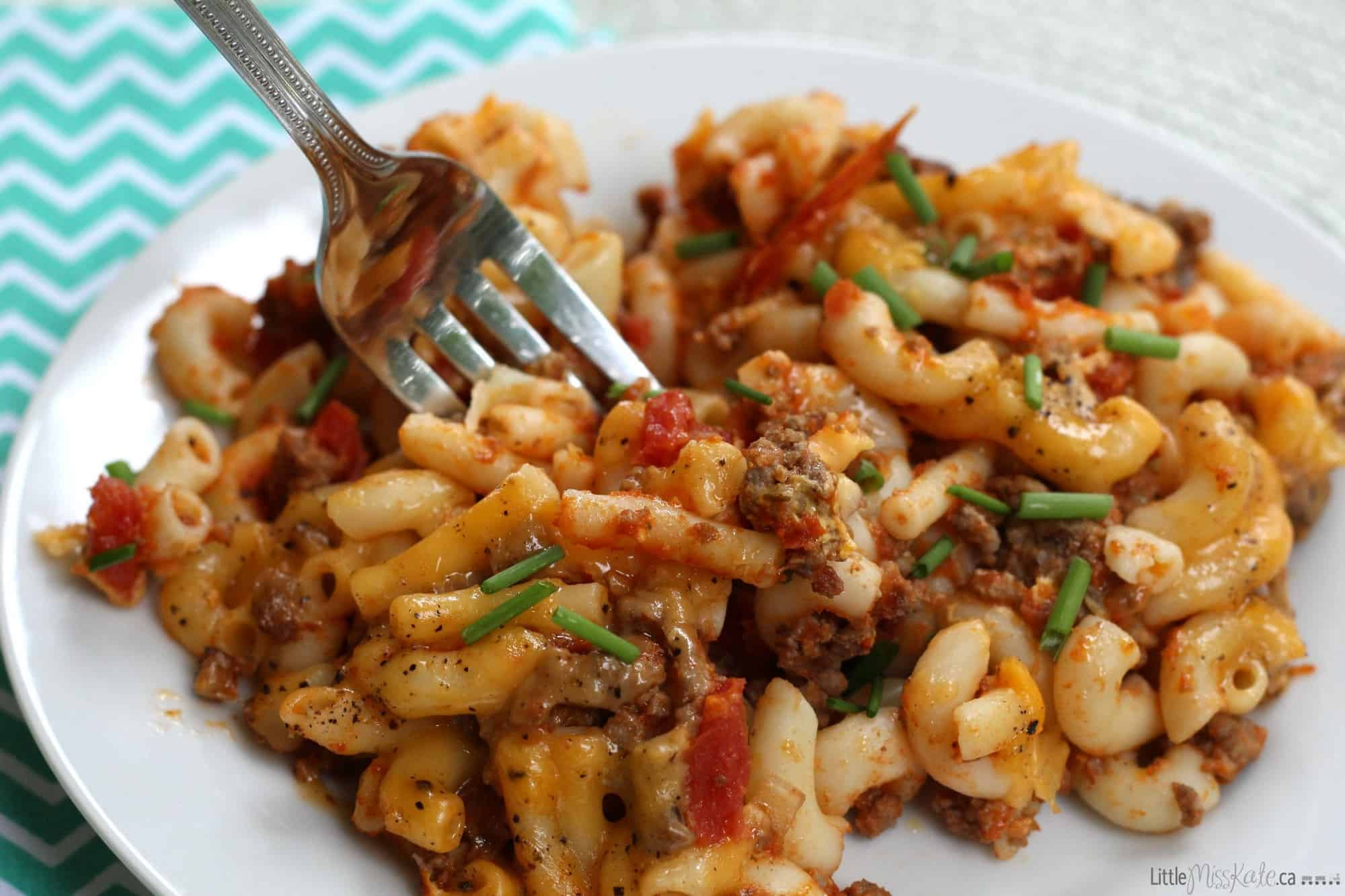 Mac And Cheese With Ground Beef
 Homemade Macaroni and Cheese with Ground Beef Recipe