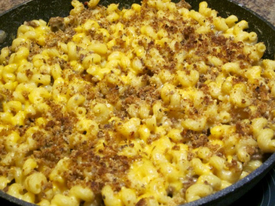 Mac And Cheese With Ground Beef
 Macaroni and Cheese with Ground Beef – My Favourite Pastime