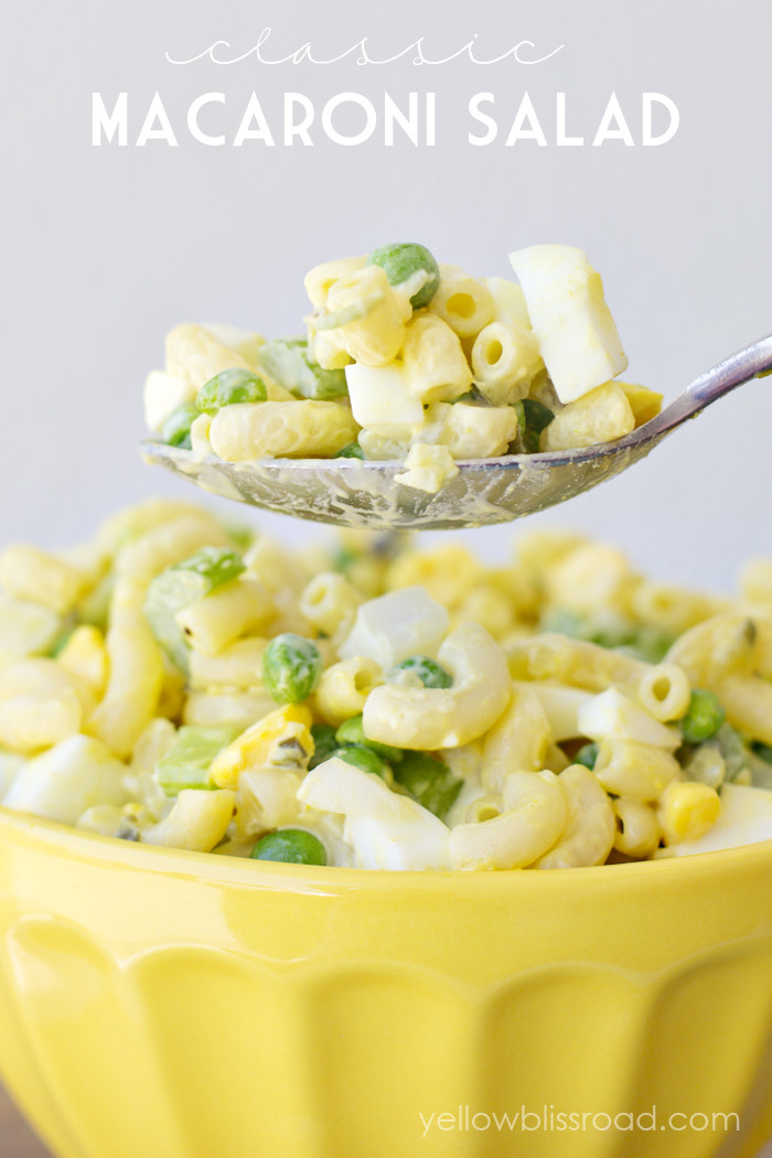 Macaroni Salad With Eggs
 Classic Macaroni Salad