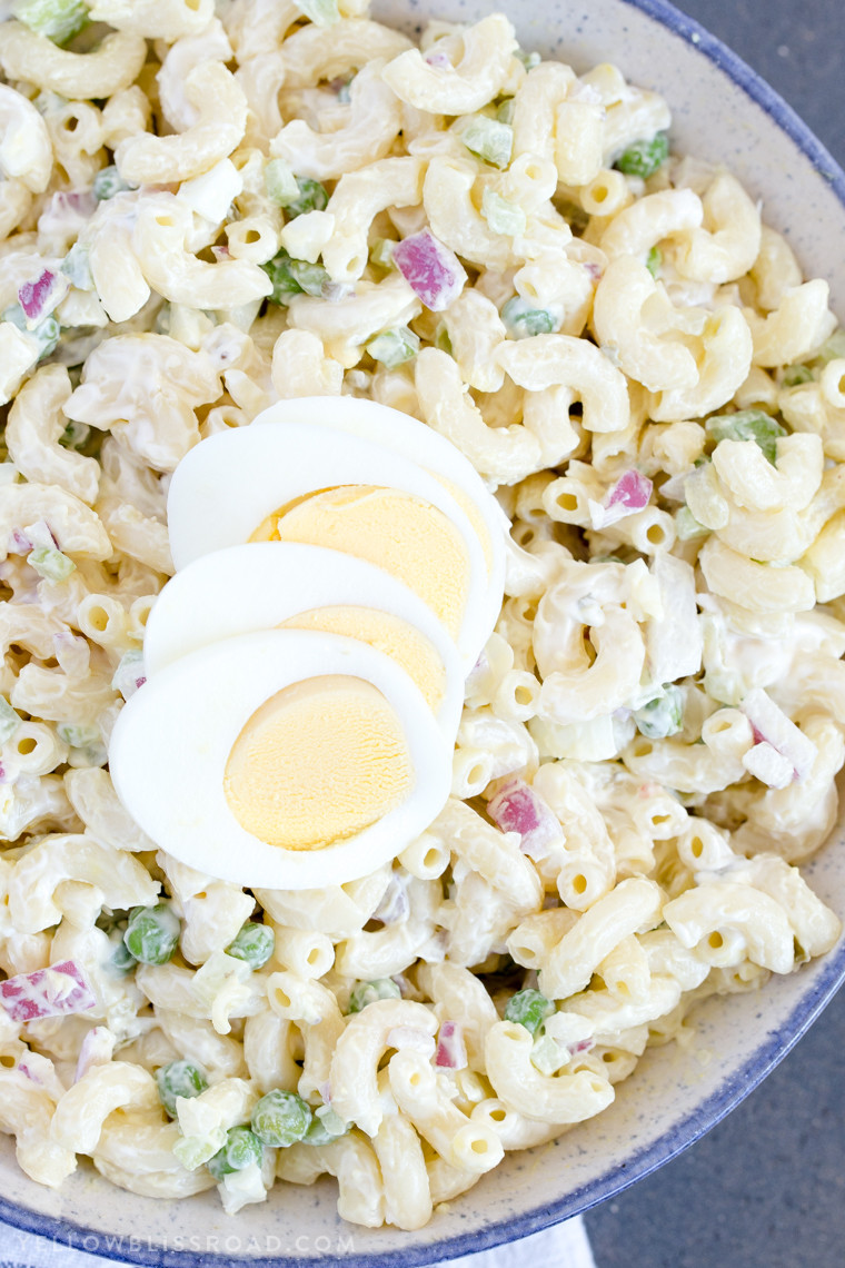 Macaroni Salad With Eggs
 macaroni salad with eggs and sweet pickles