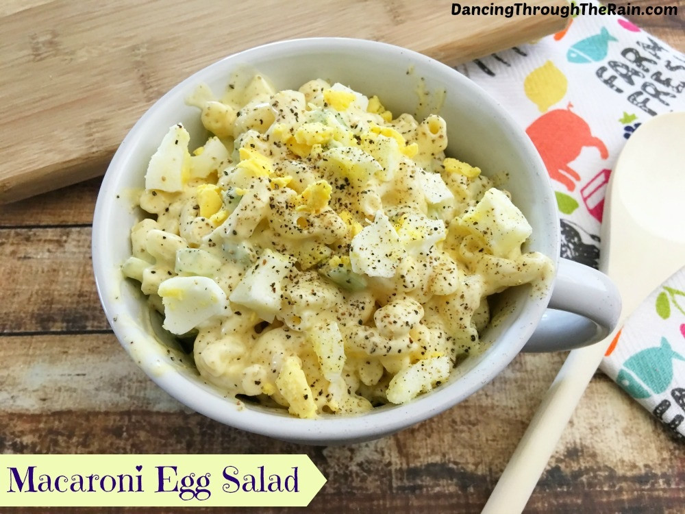 Macaroni Salad With Eggs
 Macaroni Egg Salad
