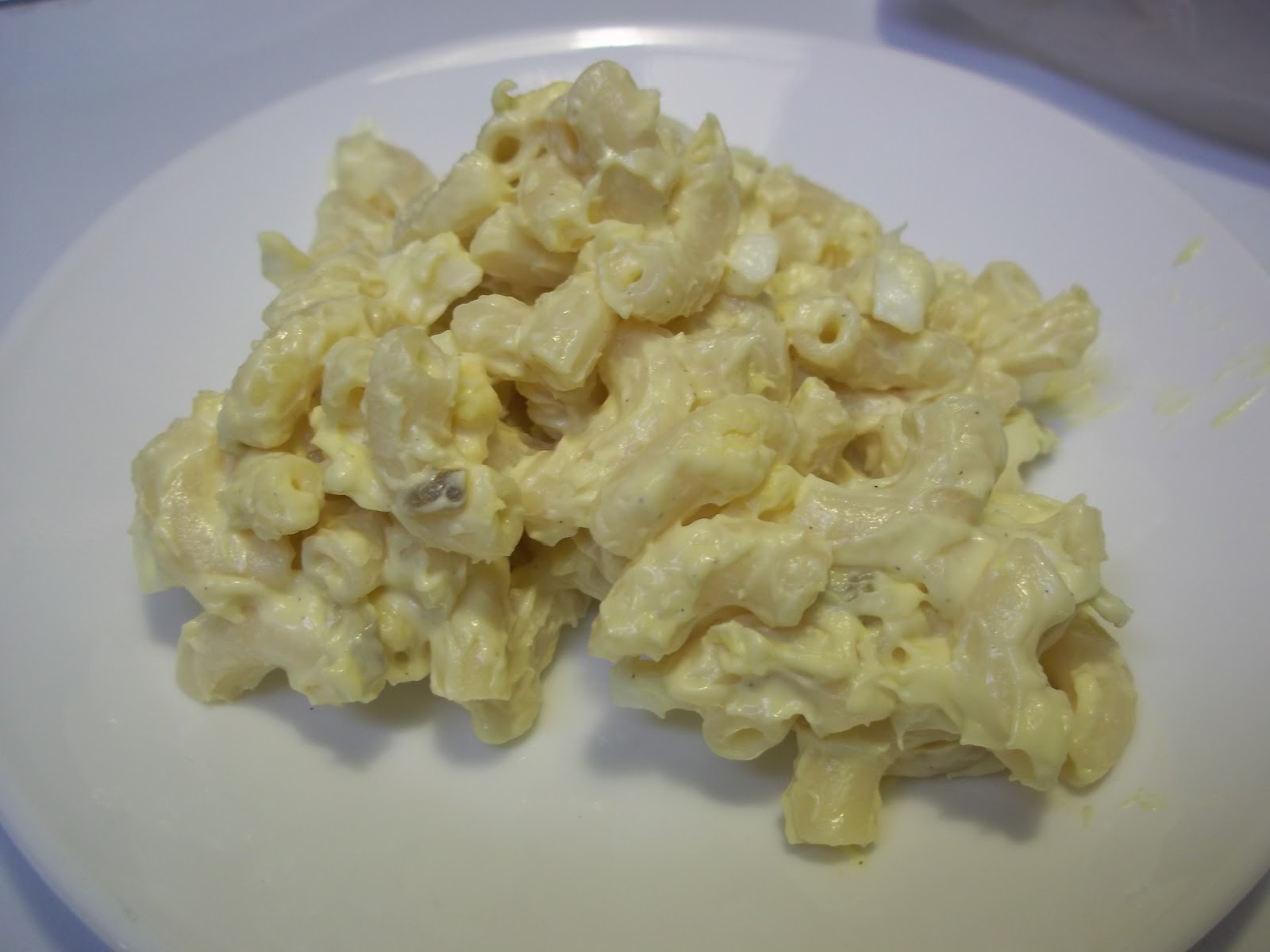 Macaroni Salad With Eggs
 Deviled Egg Pasta Salad