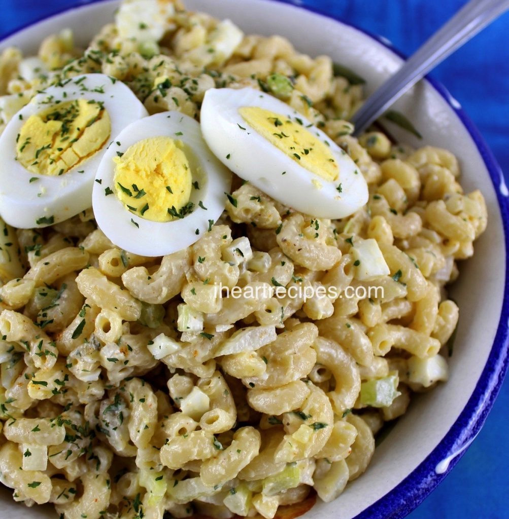 Macaroni Salad With Eggs
 Deviled Egg Macaroni Salad