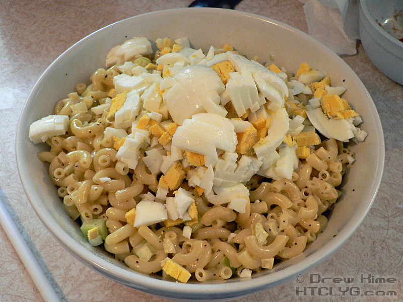 Macaroni Salad With Eggs
 macaroni salad with eggs and pickles