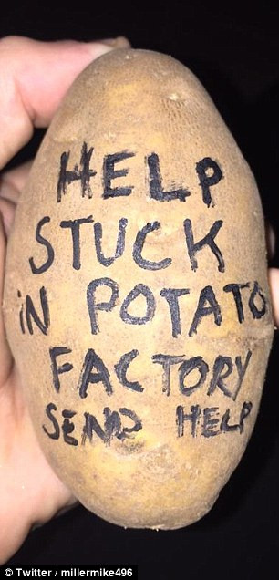 Mail A Potato
 PotatoParcel sends spud mail with personalized messages