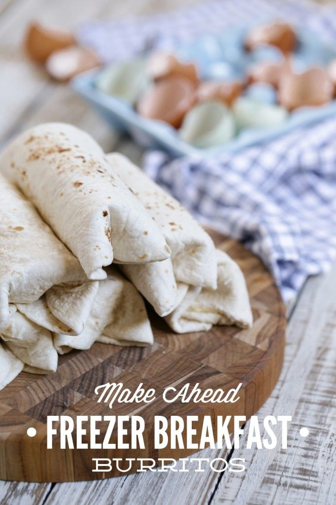 Make Ahead Breakfast Recipes To Freeze
 Make Ahead Freezer Breakfast Burritos Recipe