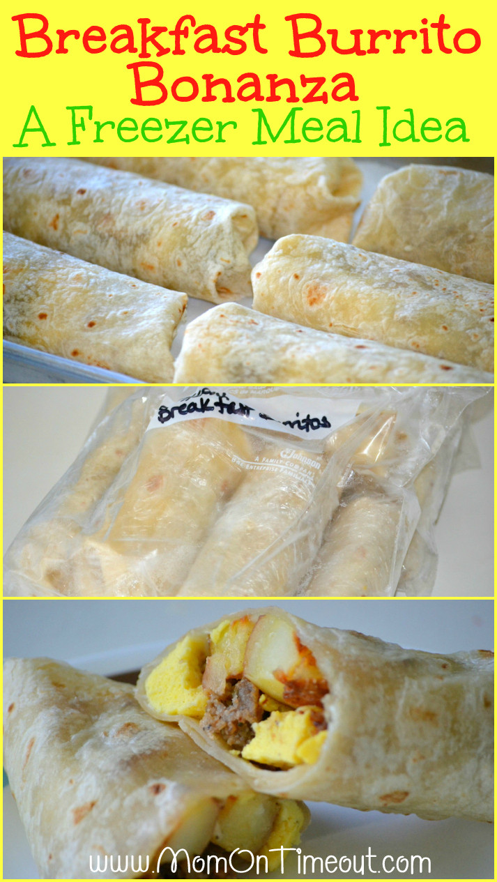 Make Ahead Breakfast Recipes To Freeze
 Breakfast Burrito Bonanza A Freezer Meal Idea Mom