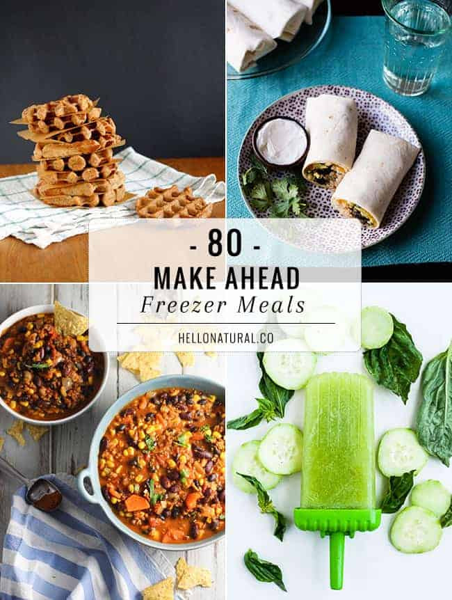 Make Ahead Dinner
 80 Make Ahead Freezer Meal Recipes
