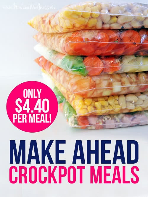 Make Ahead Dinner
 Make Ahead Crockpot Meals ly $4 40 Per Meal – New