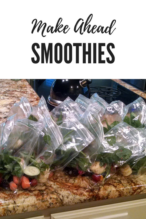 Make Ahead Smoothies
 Make Ahead Green Freezer Smoothies Mass Coooking