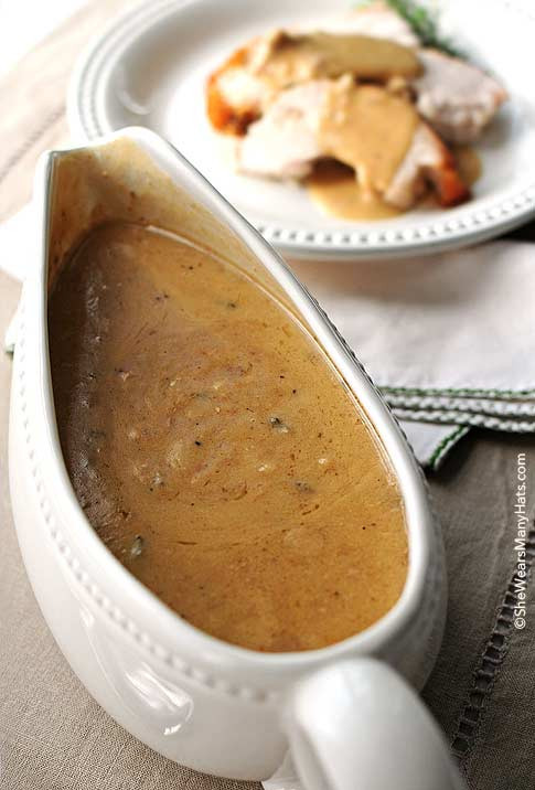 Make Turkey Gravy
 Turkey Gravy Recipe