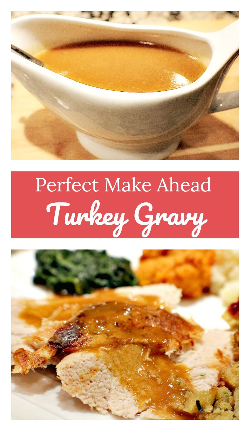 Make Turkey Gravy
 Make Ahead Turkey Gravy – A Cork Fork & Passport