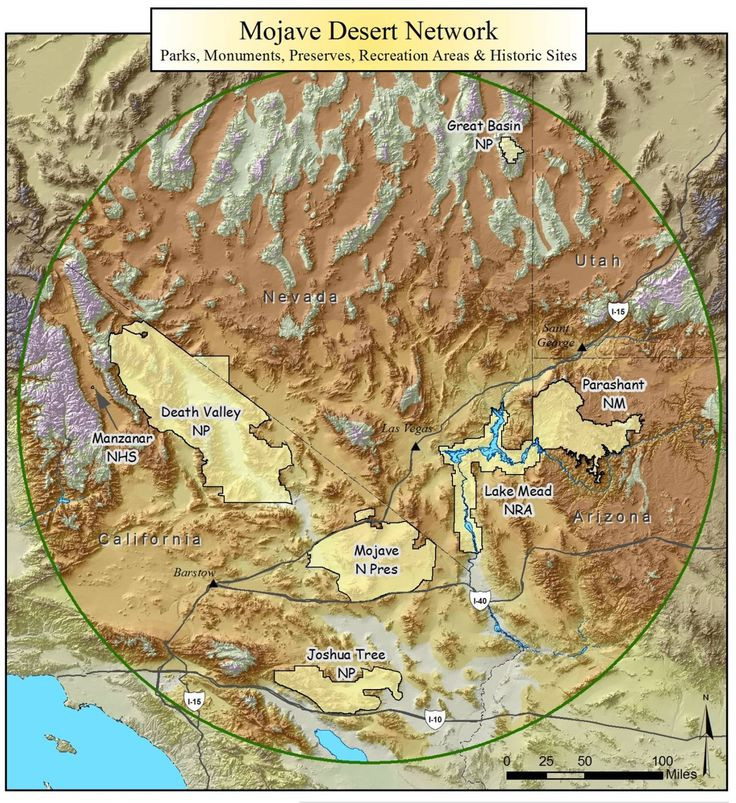 Map Of Mojave Dessert
 17 Best ideas about Mojave Desert Map on Pinterest