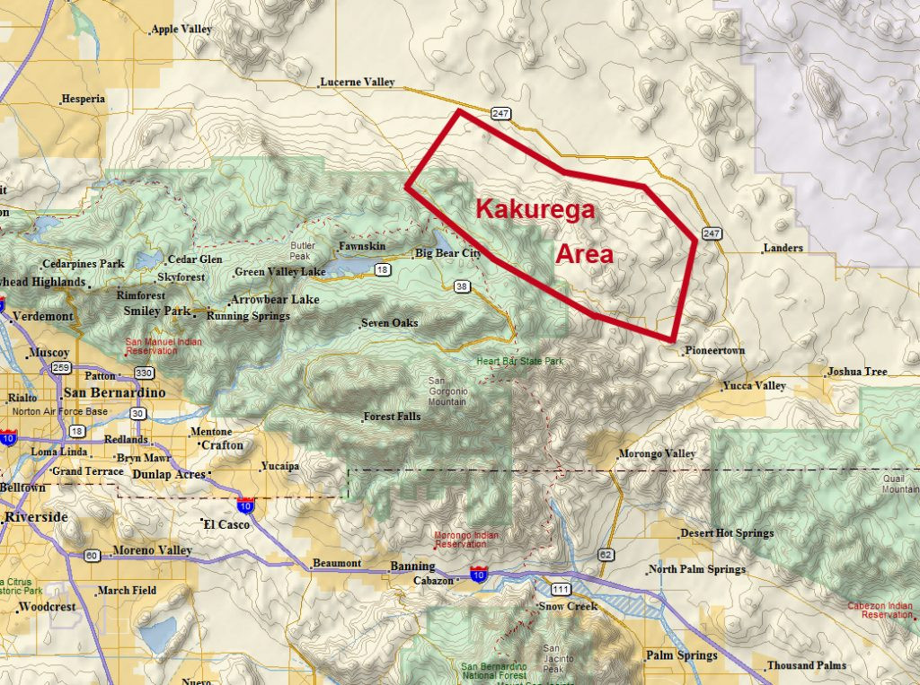 Map Of Mojave Dessert
 Kakurega In The Mojave Desert DesertUSA Blogs
