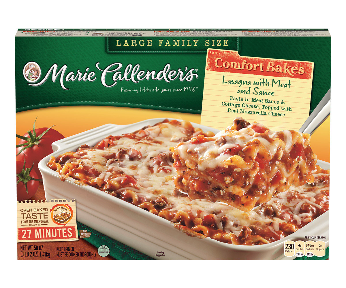 Marie Calendar Frozen Dinners
 Marie Calendars Nutrition Nutrition Ftempo