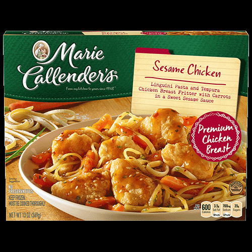 Marie Calendar Frozen Dinners
 Marie Callender S Turkey Pot Pie Nutrition Label