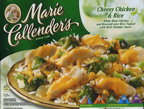 Marie Callenders Frozen Dinner
 Major Stores Pulling Marie Callender s Cheesy Chicken and