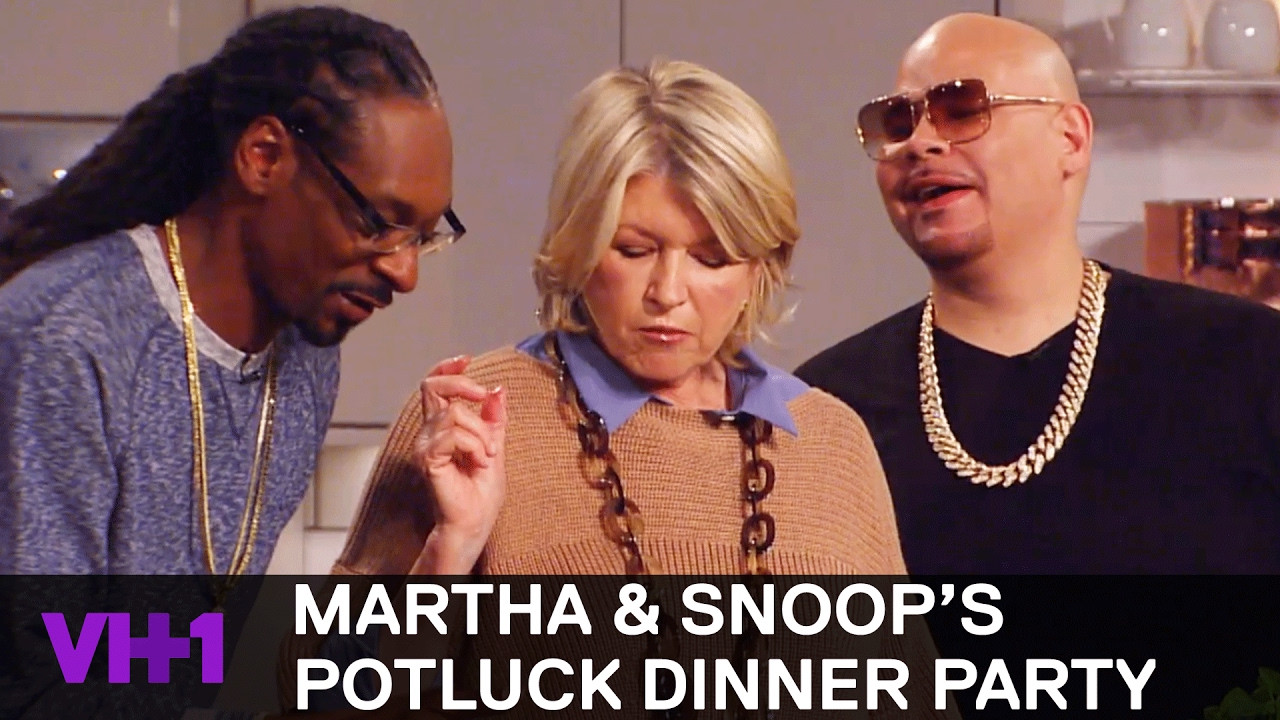 Martha And Snoop'S Potluck Dinner Party
 Fat Joe & Kelis Join Snoop Dogg & Martha Sneak Peek