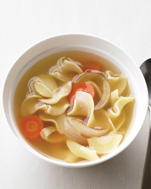 Martha Stewart Chicken Soup
 Simple Chicken Noodle Soup Recipe