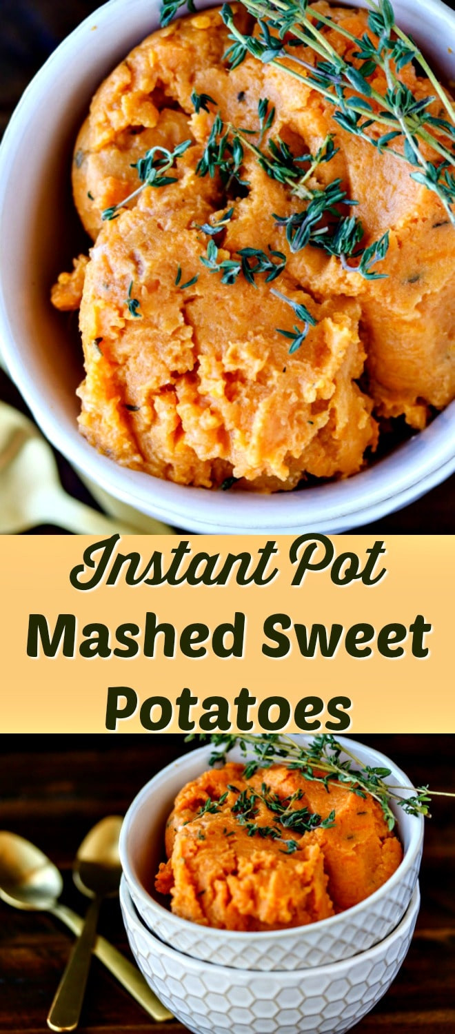 Mashed Sweet Potatoes Instant Pot
 Pressure Cooker Easy Mashed Sweet Potatoes Clean Eating