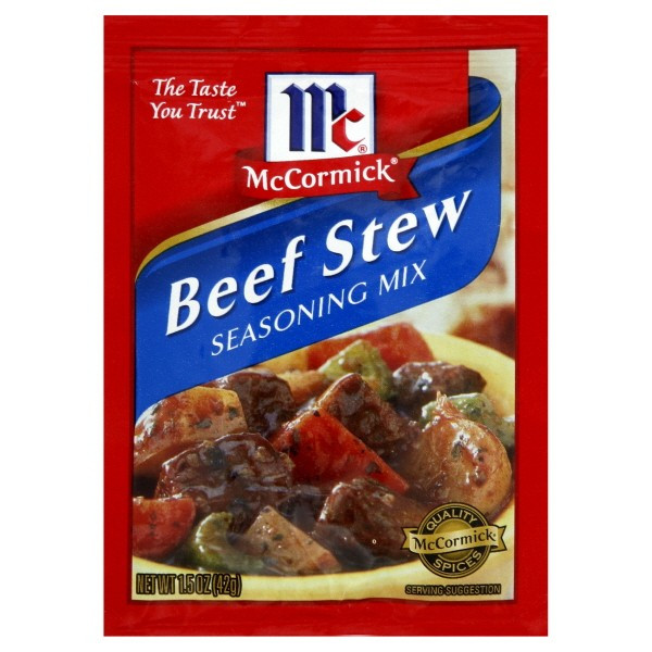 Mccormick Beef Stew
 McCormick Seasoning Mix Beef Stew