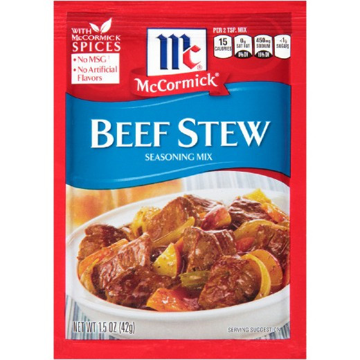 Mccormick Beef Stew
 McCormick Beef Stew Seasoning Mix 1 5 oz Tar