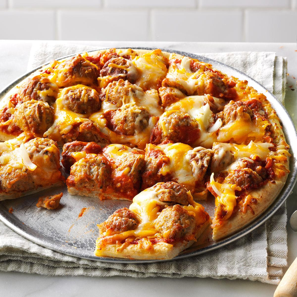 Meatball Dinners Ideas
 Meatball Pizza Recipe