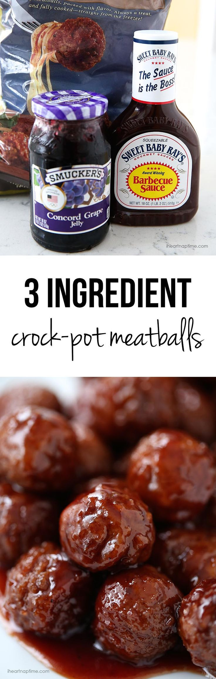 Meatballs With Grape Jelly And Bbq Sauce
 25 best ideas about Meatball Sauce on Pinterest