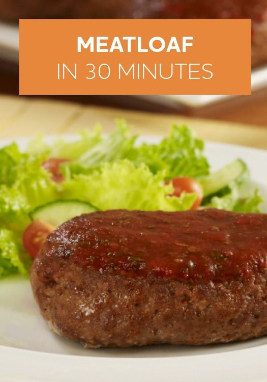 Meatloaf Recipe With Bread Crumbs
 Meatloaf in 30 Minutes Recipe