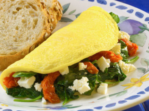 Mediterranean Diet Breakfast Ideas
 Overstuffed Mediterranean Omelet