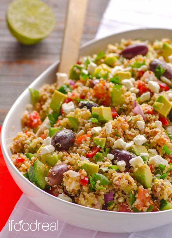 Mediterranean Quinoa Salad
 Scientists Swears that a Mediterranean Diet Acts as an