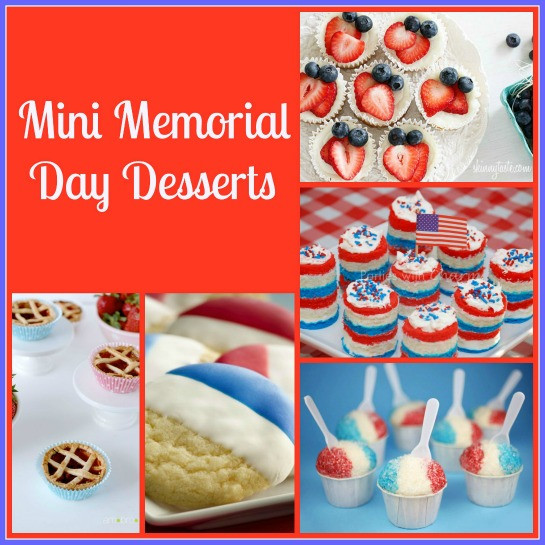 Memorial Day Desserts
 Mini Memorial Day Desserts