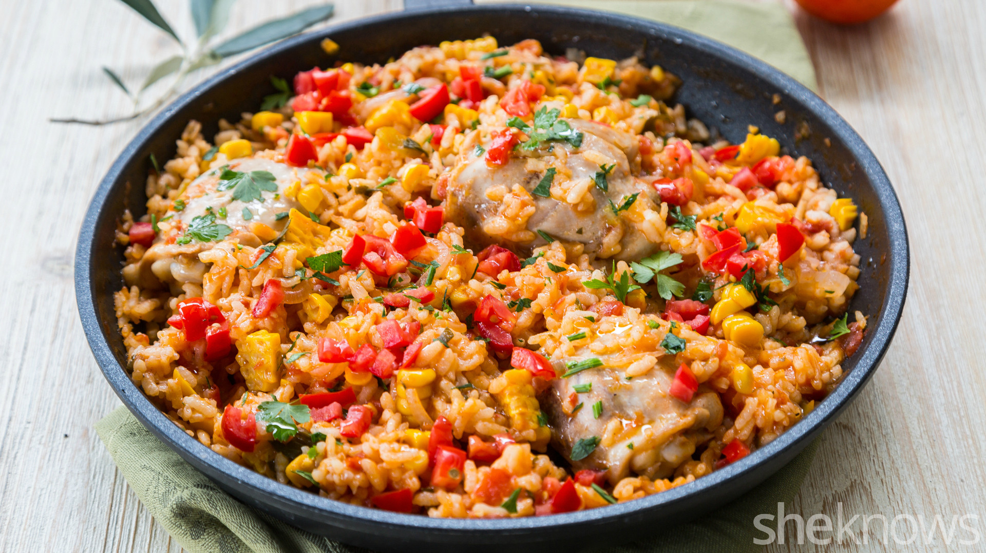 Mexican Chicken And Rice
 e Pot Wonder Spicy salsa chicken and rice in 25 minutes