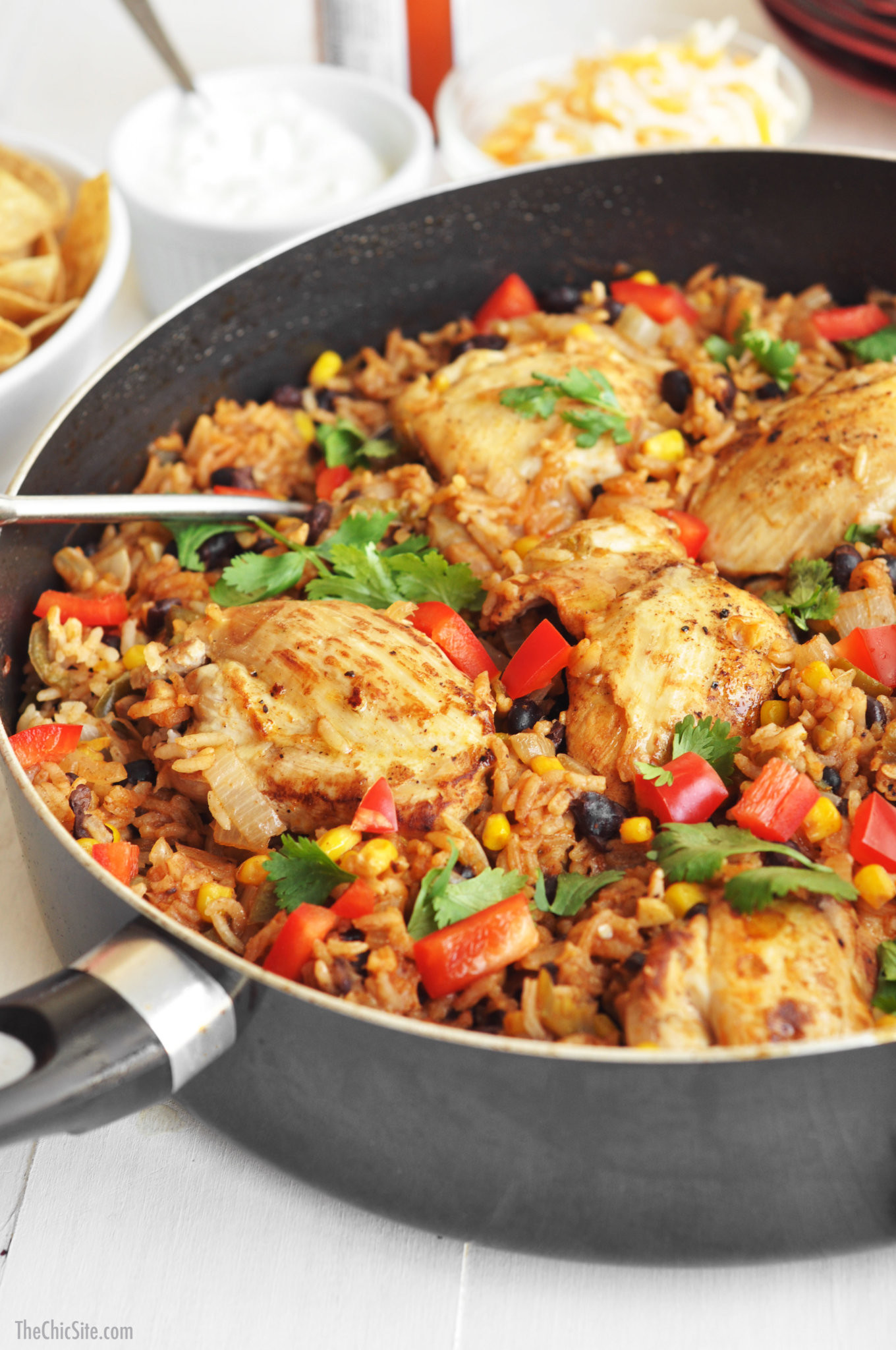 Mexican Chicken And Rice
 Chicken and Mexican Rice The Chic Site