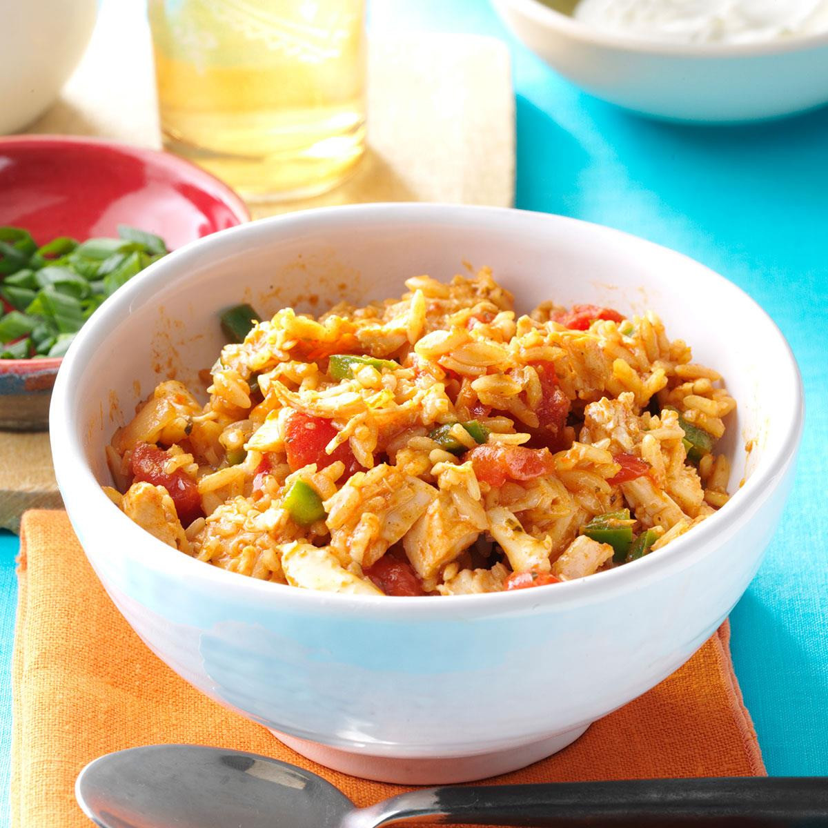 Mexican Chicken And Rice
 Mexican Rice with Chicken Recipe