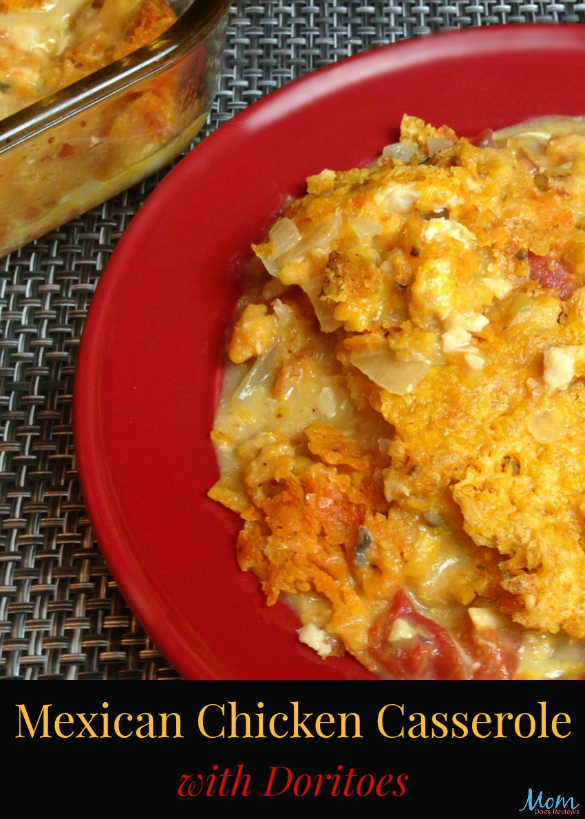 Mexican Chicken Casserole With Doritos
 Mexican Chicken Casserole with Doritos Recipe for an Easy