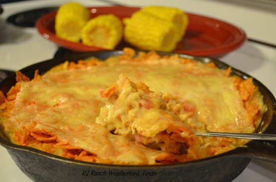 Mexican Chicken Casserole With Doritos
 Dorito Rotel Chicken Casserole Recipe Genius Kitchen