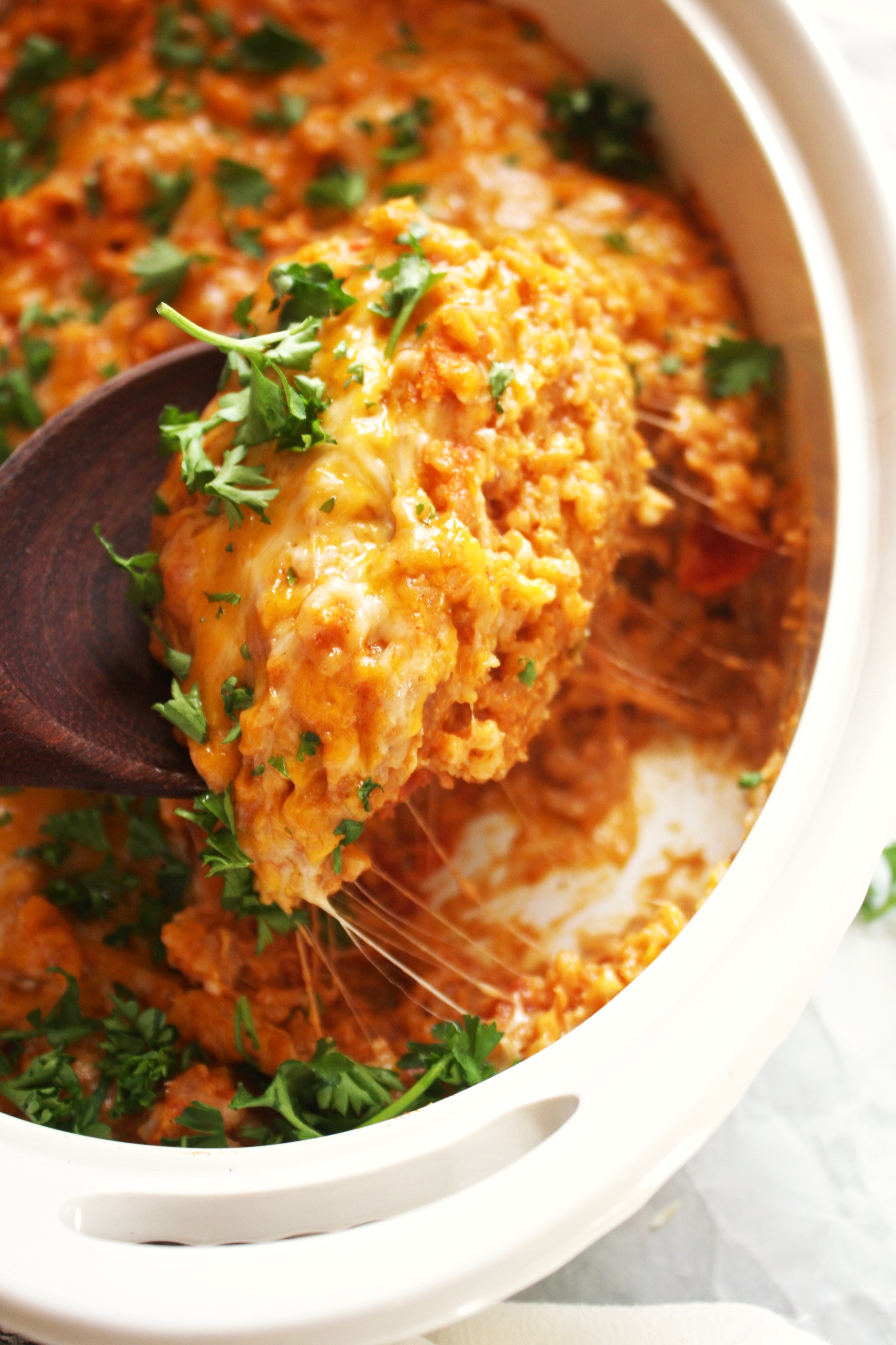 Mexican Rice Casserole
 Cheesy Mexican Rice Casserole