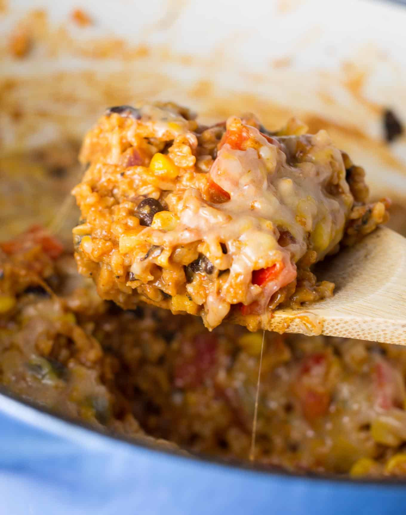 Mexican Rice Casserole
 Ve arian Mexican Rice Casserole recipe w bell peppers