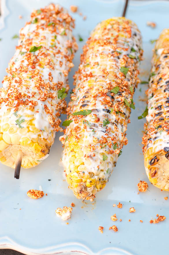 Mexican Street Corn Off The Cob
 Mexican Street Corn